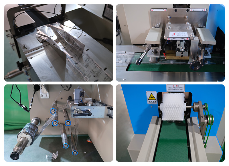 KD-260下走膜枕式包裝機-皮帶機機械細節
