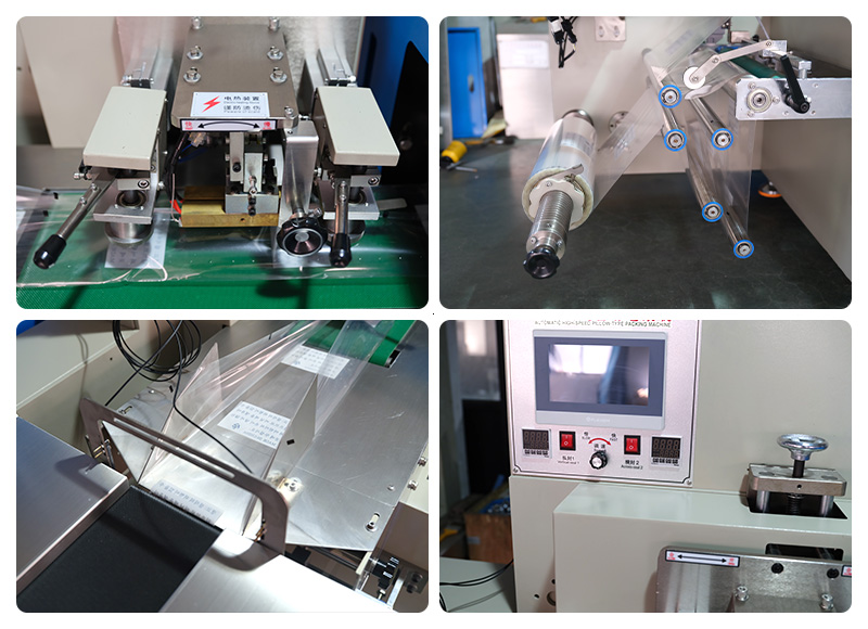 KD-450下走紙枕式包裝機(jī)-皮帶機(jī)機(jī)械細(xì)節(jié)