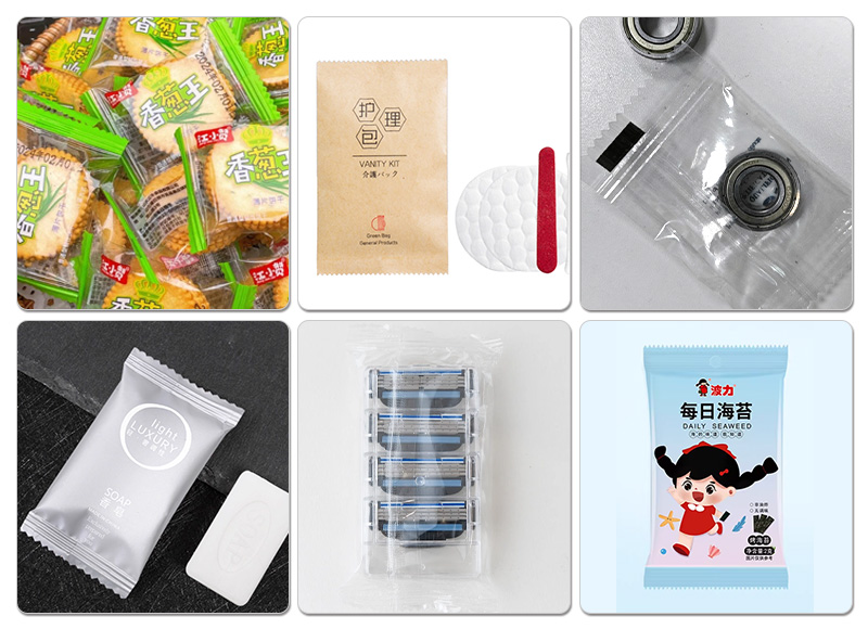 KD-260上走紙料勾枕式包裝機樣品