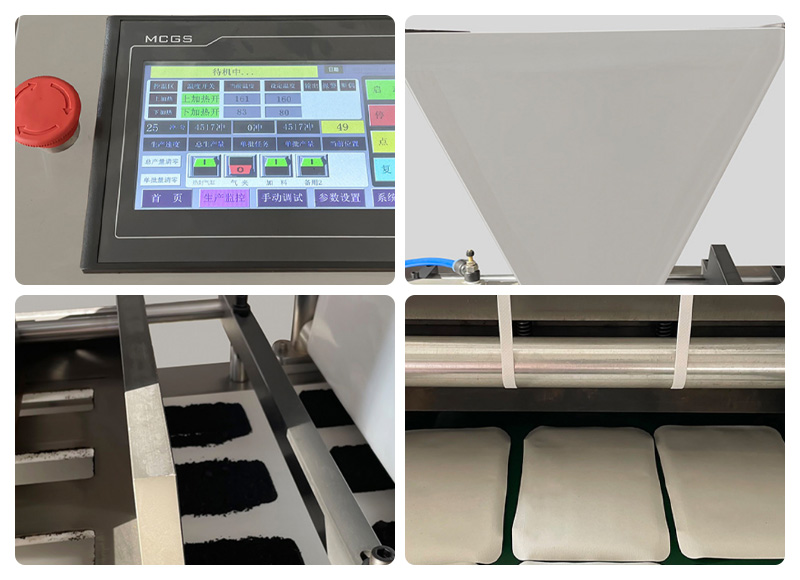 HY-330S全自動艾灸貼、膏藥熱敷貼、中藥熱灸貼包裝機機械細節