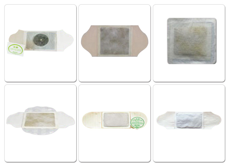 HY-330S全自動艾灸貼、膏藥熱敷貼、中藥熱灸貼包裝機樣品