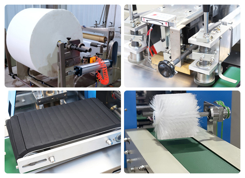 全自動浴巾包裝機（一次性高速折疊）機械細節